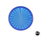 Lamp Covers / Domes / Inserts-Playfield insert 1-1/2" round Blue tran