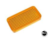 -Playfield insert rectangle 1-1/2" orange