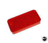 -Playfield insert rectangle 1-1/2" red