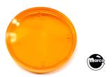 Lamp Covers / Domes / Inserts-Playfield insert 1-1/2" round Orange tr