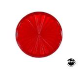 Playfield insert 1-1/2" round Red trans