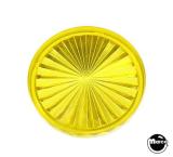 Lamp Covers / Domes / Inserts-Playfield insert 1-1/2" round Yellow str