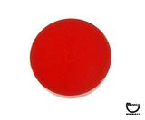 Lamp Covers / Domes / Inserts-Playfield insert 1-3/16 inch Round Red