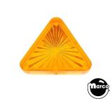 -Playfield insert 1-3/16 inch triangle orange