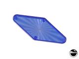 Lamp Covers / Domes / Inserts-Playfield insert 1-3/4" diamond blue 