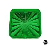 -Playfield insert 1" square Green star