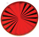 -Playfield insert 2-3/4" round Red star