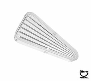Playfield insert 2 inch arrow clear star