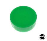 Playfield insert 3/4" round green opaque