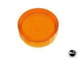 Lamp Covers / Domes / Inserts-Playfield insert 3/4" round Orange