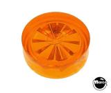 Lamp Covers / Domes / Inserts-Playfield insert 5/8" round Orange star