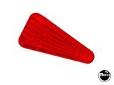 Lamp Covers / Domes / Inserts-Playfield insert 2 inch arrow Red starburst