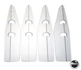 Cabinet Shields 4 piece set - CLEAR
