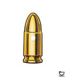 DIRTY HARRY (Williams) Key fob bullet large