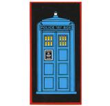 Promo Plastics-DR WHO (Bally) Promo decal police box
