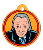 DR WHO (Bally) Promo key fob Hartnell