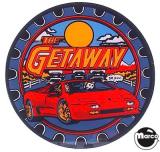 GETAWAY (Williams) Promo coaster