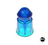 Posts/ Spacers/Standoffs - Plastic-Post 1 inch blue transparent Capcom 