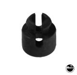 -Spacer - black plastic #8 x 1/2 inch