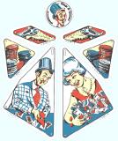 KINGS & QUEENS (Gottlieb) Plastic set