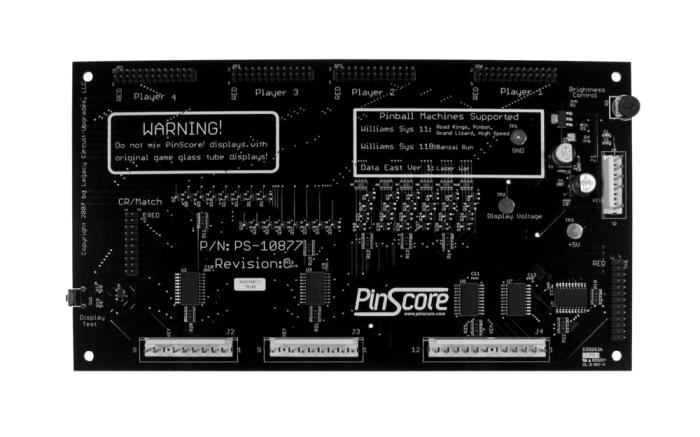 PS-10877-P - PINSCORE Display System Williams 11 - Marco