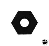 PinScore-Hex nut - 4-40 nylon black