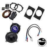 -PixlWav Dynamic Speaker and Lighting Kit - Black Speakers