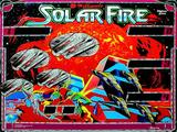 Classic Playfield Reproductions-SOLAR FIRE (Williams) Backglass