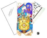 Playfields, Screened, Unpopulated-PIRATES CARIBBEAN (Stern) Playfield Bundle