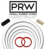 Rubber Kits - B-BLACK JACK 1960 (Williams) Rubber Ring Kit WHITE