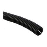 Connectors-Slit hose sleeve 1" diameter black /ft.