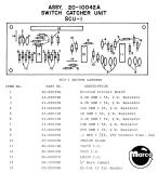 -Game Plan Switch Catcher Unit board 20-10042A