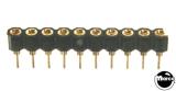 SIP socket (single inline pin) 10-Pin