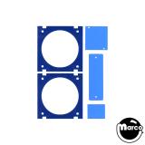 STERN PINBALL ACCESSORY COVER KIT BLUE