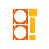 STERN PINBALL ACCESSORY COVER KIT ORANGE