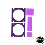 STERN PINBALL ACCESSORY COVER KIT PURPLE