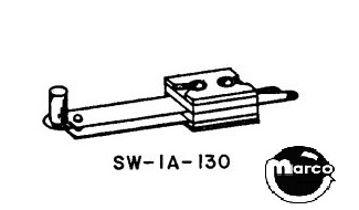 Leaf switch - eject hole saucer
