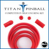 DEMOLITION MAN (Williams) Titan™ Silicone Ring Kit RED