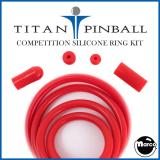 HOOK (Data East) Titan™ Silicone Ring Kit RED