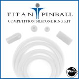 -JOHNNY MNEMONIC (Williams) Titan™ Silicone Ring Kit CLEAR