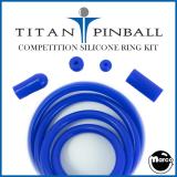 ROCKY & BULLWINKLE (DE) Titan™ Silicone Ring Kit BLUE