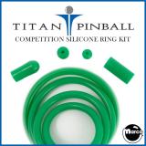 -WORLD CUP SOCCER (Bally) Titan™ Silicone Ring Kit GREEN