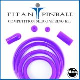 TRANSFORMERS: MTMTE PREM/LE (Stern) Titan&trade; Silicone Ring Kit TRANSLUCENT PURPLE