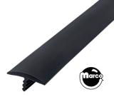 Trim-T Molding - 3/4 inch; wide black - per foot