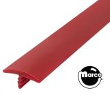 -T Molding - 3/4 inch wide red - per foot