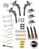 Flipper Rebuild Kits-Flipper rebuild kit Williams 2 left 1 right