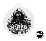 Promo Plastics-Key fob - Marco® Wizard B&W