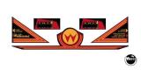 -Williams System 11 Games apron decal set