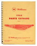 Parts Catalogs-Williams 1966 Parts Catalog