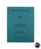 Williams Service Bulletins Fall 1994